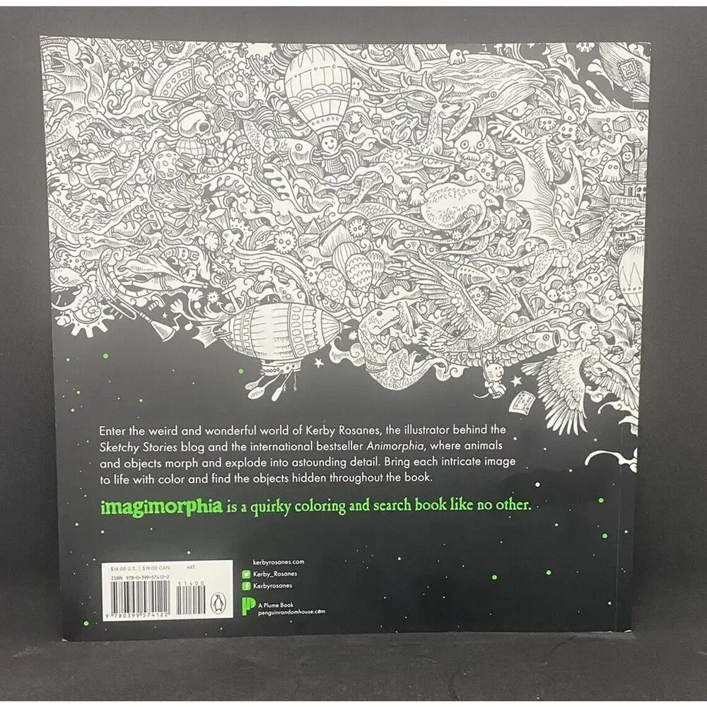 Imagimorphia : An Extreme Coloring and Search Challenge by Kerby Rosanes (2016)